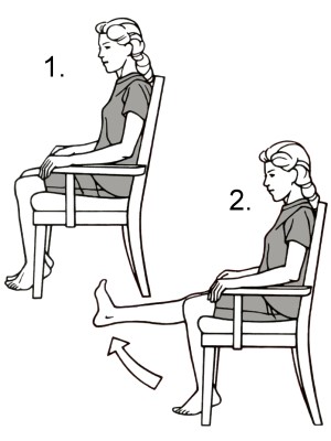 Упражнение для коленей и берер при артрите